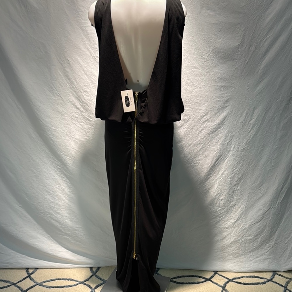Caribbean Queen Black Maxi Dress